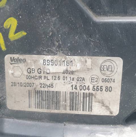 Luz esquerda 1400455580 PEUGEOT