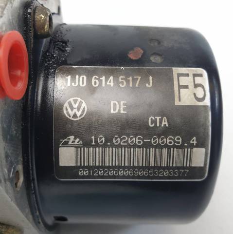 Unidade hidráulico de controlo ABS 1C0907379M VAG