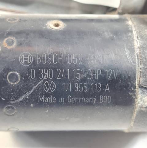 Motor de limpador pára-brisas do pára-brisas 1J1955113A VAG