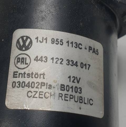 Motor de limpador pára-brisas do pára-brisas 1J1955113C VAG