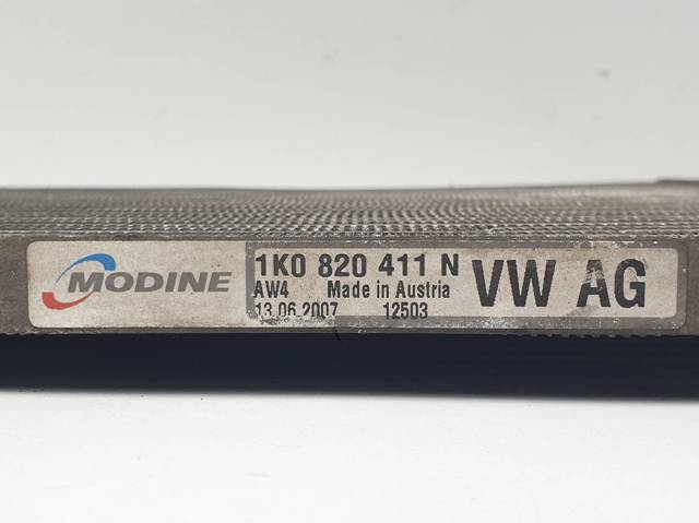 Radiador de aparelho de ar condicionado 1K0820411N VAG