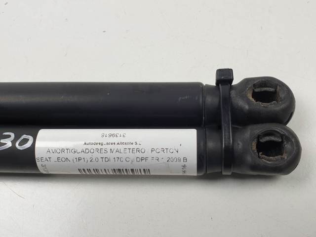 Amortecedor de tampa de porta-malas (de 3ª/5ª porta traseira) 1P0827550A VAG