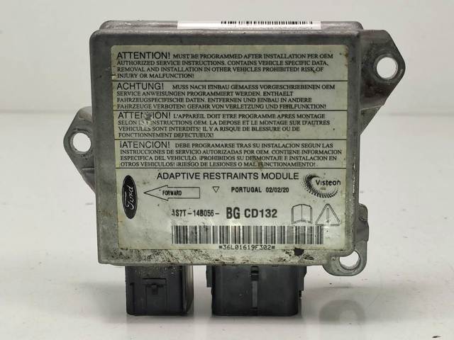 Módulo processador de controlo da bolsa de ar (Centralina eletrônica AIRBAG) 1S7T14B056BG FORD