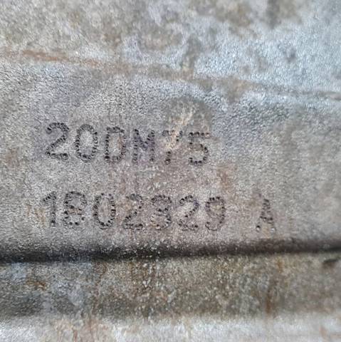 Caixa de Mudança montada (caixa mecânica de velocidades) 20DM75 PEUGEOT