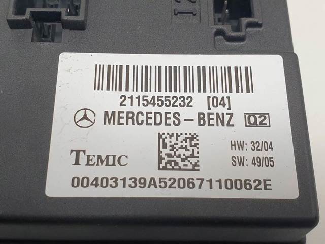 Unidade de controlo de sinais SAM 2115455232 MERCEDES