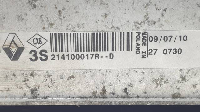 Radiador de esfriamento de motor 214100017R RENAULT