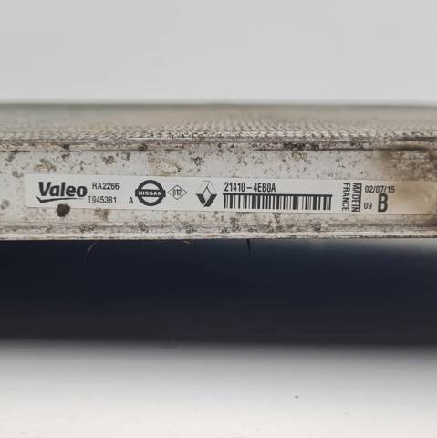 Radiador de esfriamento de motor 214104EB0A NISSAN
