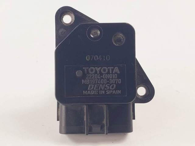 Sensor de fluxo (consumo) de ar, medidor de consumo M.A.F. - (Mass Airflow) 222040N010 TOYOTA