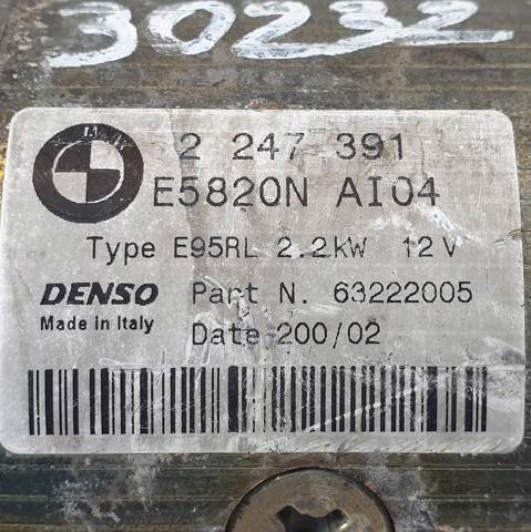 Motor de arranco 2247391 BMW