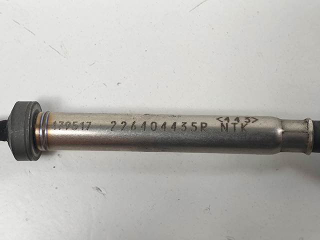 Sensor de temperatura dos gases de escape (GE), antes de turbina 226404435R RENAULT