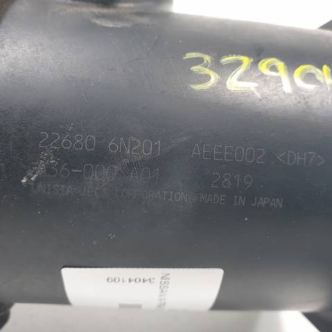 Sensor de fluxo (consumo) de ar, medidor de consumo M.A.F. - (Mass Airflow) 226806N201 NISSAN