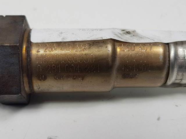 Sonda lambda, sensor de oxigênio até o catalisador 226A41733R NISSAN