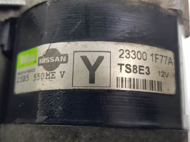 Motor de arranco 233001F77A NISSAN