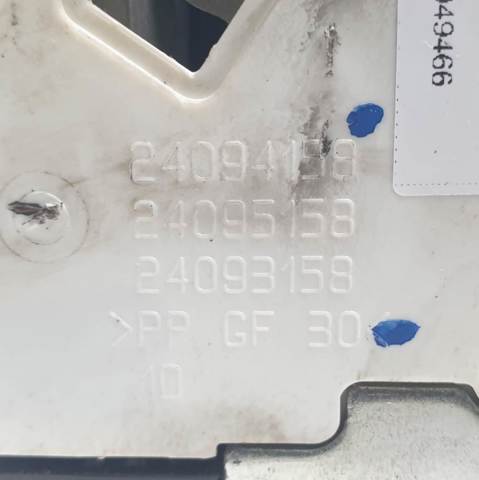 Fecho da porta traseira direita 24095816 PEUGEOT