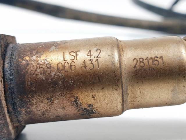 Sonda lambda, sensor de oxigênio depois de catalisador 258006431 PEUGEOT