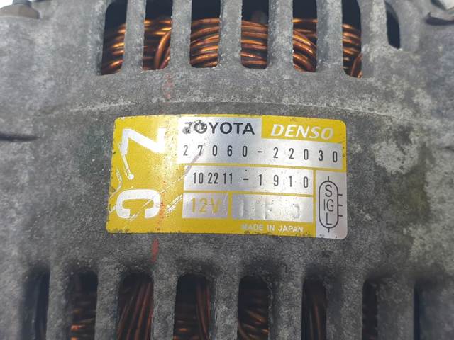 Gerador 2706022030 TOYOTA