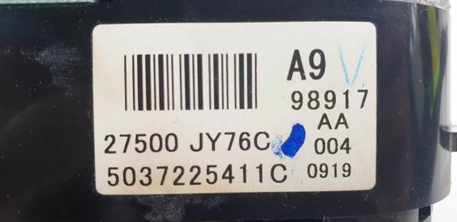 Unidade de controlo dos modos de aquecimento/condicionamento 27500JY76C RENAULT
