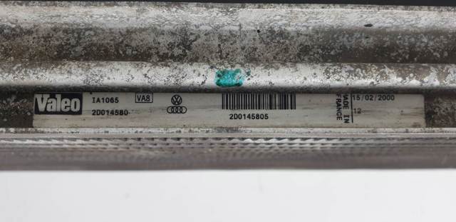 Radiador de intercooler 2D0145805 VAG