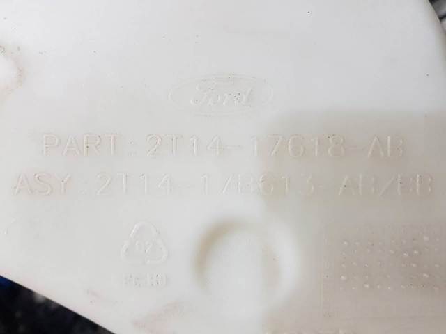 Tanque de fluido para lavador de vidro 2T1417618AB FORD