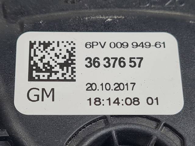 Pedal de gás (de acelerador) 3637657 PEUGEOT