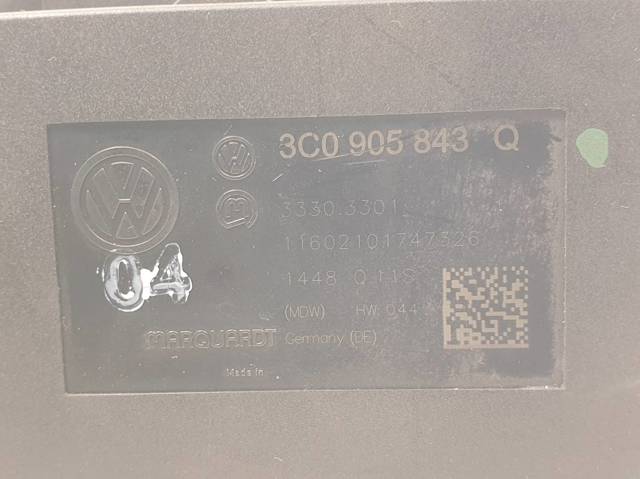 Interruptor de fim de carreira de fecho de ignição 3C0905843Q VAG