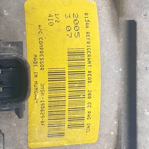 Compressor de aparelho de ar condicionado 3M5H19D629RF FORD