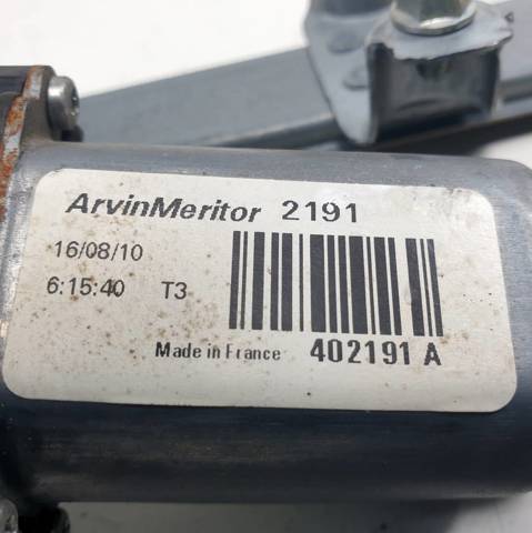 Mecanismo de acionamento de vidro da porta traseira esquerda 402191A NISSAN