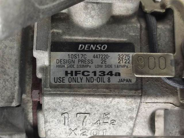 Compressor de aparelho de ar condicionado 4472203275 TOYOTA