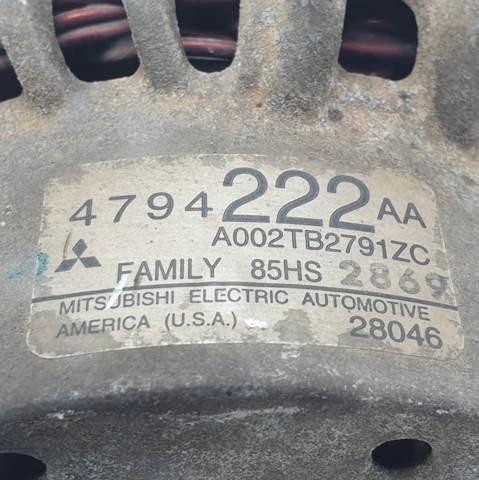 Gerador 4794222AA CHRYSLER