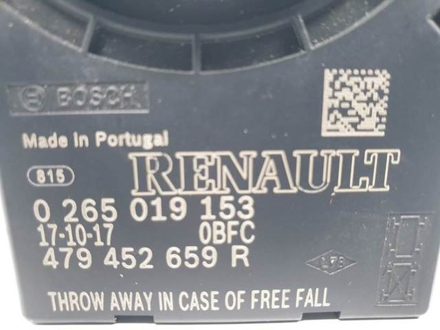 Sensor do ângulo de viragem do volante de direção 479452659R RENAULT