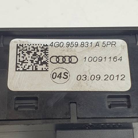Botão de salão de acionamento de tampa de porta-malas (de 3ª/5ª porta (de tampa de alcapão) 4G0959831A VAG