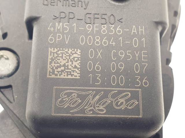 Pedal de gás (de acelerador) 4M519F836AH FORD