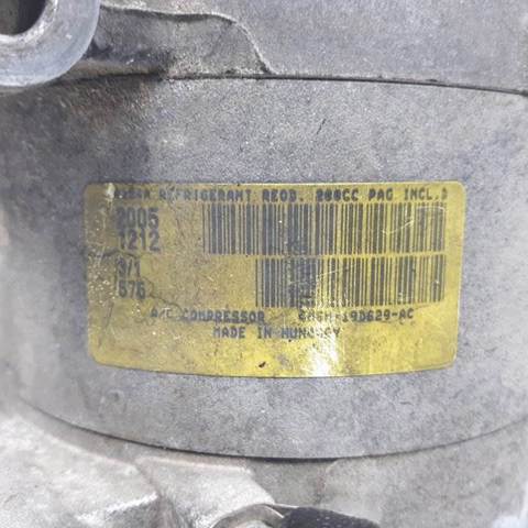 Compressor de aparelho de ar condicionado 4M5H19D629AC FORD