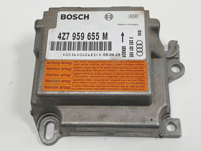 Módulo processador de controlo da bolsa de ar (Centralina eletrônica AIRBAG) 4Z7959655M VAG