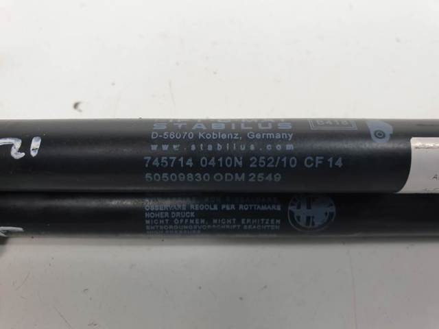 Amortecedor de tampa de porta-malas (de 3ª/5ª porta traseira) 50509830 FIAT