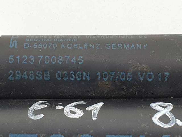 Amortecedor da capota 51237008745 BMW
