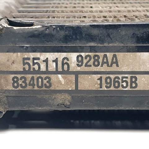 Radiador de aparelho de ar condicionado 55116928AA CHRYSLER