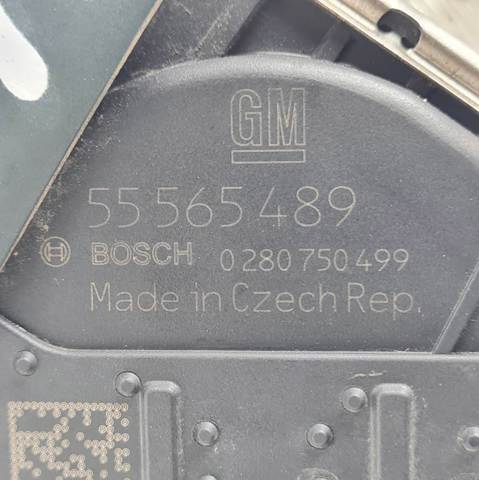 Válvula de borboleta montada 55565489 OPEL