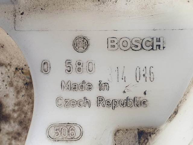 Módulo de bomba de combustível com sensor do nível de combustível 580314016 FIAT