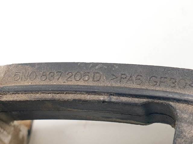Maçaneta externa dianteira/traseira da porta direita 5N0837205D VAG