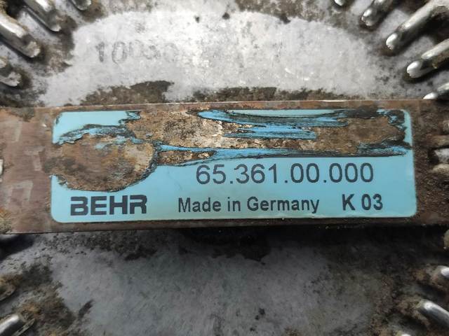 Acoplamento viscoso de ventilador de esfriamento 6536100000 BMW