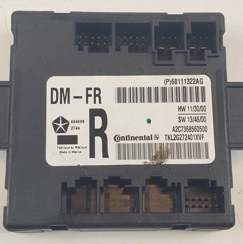 Módulo de conforto da porta dianteira 68111322AG CHRYSLER