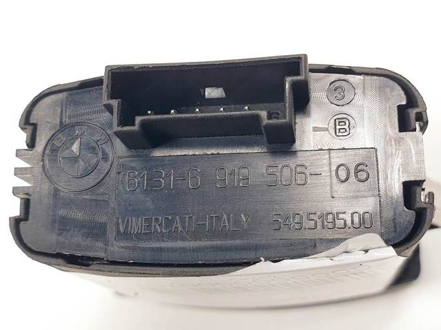 Botão de ativação do sinal de emergência 6919506 BMW