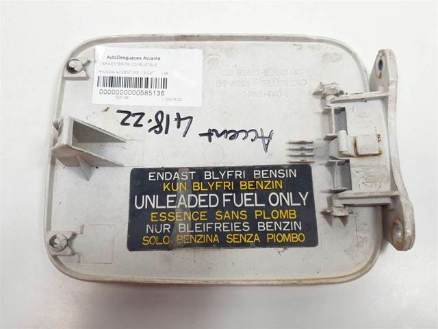 Alcapão do tanque de combustível para Hyundai Accent X-3