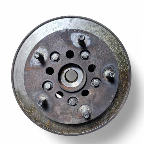 Pino moente (extremidade do eixo) dianteiro direito 6C113K185AF FORD