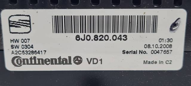 6J0820043 VAG