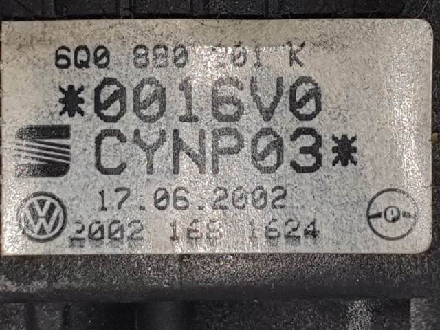 Cinto de segurança (AIRBAG) de condutor 6Q0880201K VAG