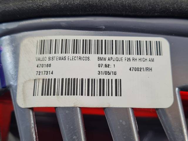 Lanterna traseira direita interna 7217314 BMW