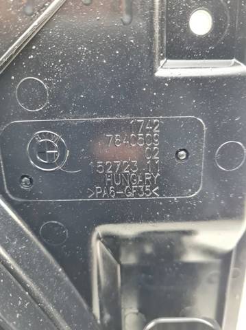 Difusor do radiador de esfriamento, montado com motor e roda de aletas 7640509 BMW
