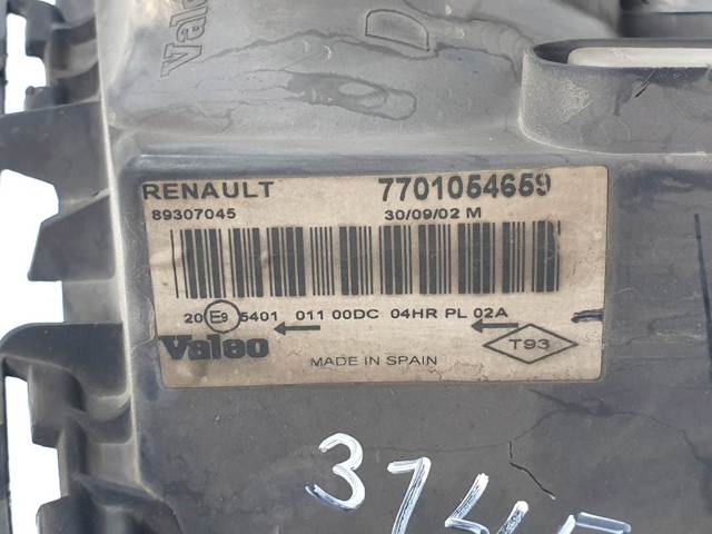 Luz direita 7701054659 RENAULT